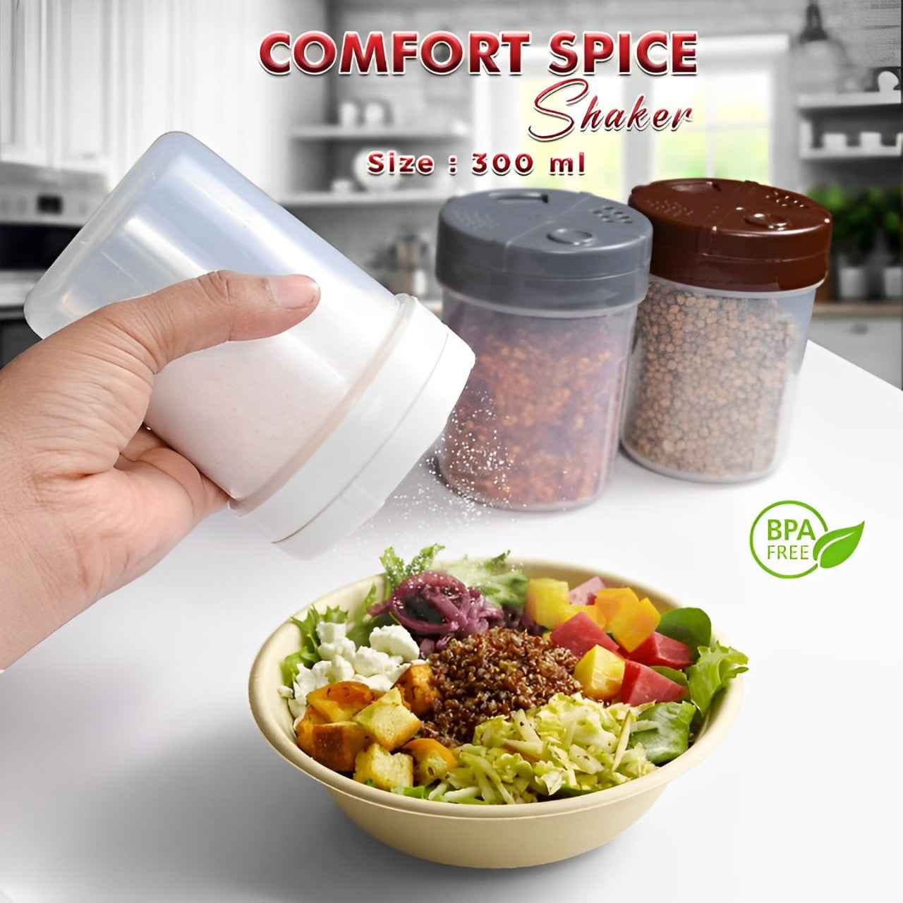 1pc Comfort Spice Shaker 300ML