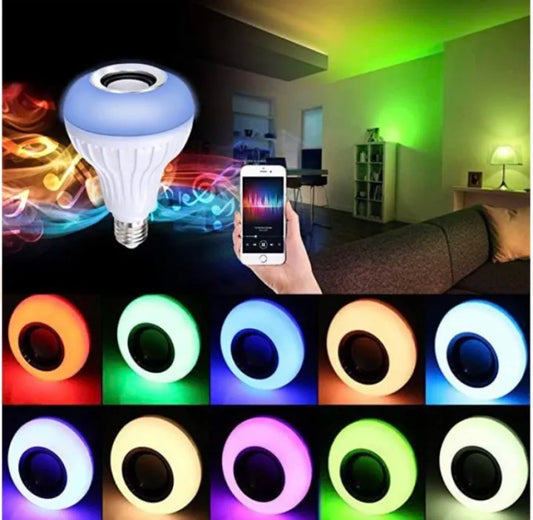 Smart LED Bluetooth Speaker Bulb