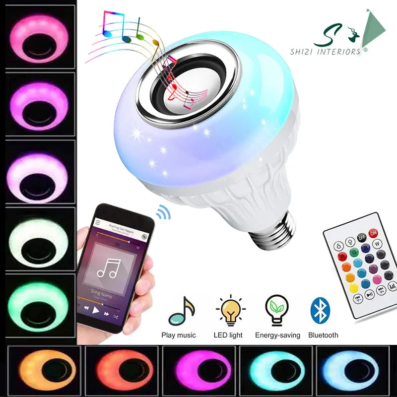 Smart LED Bluetooth Speaker Bulb