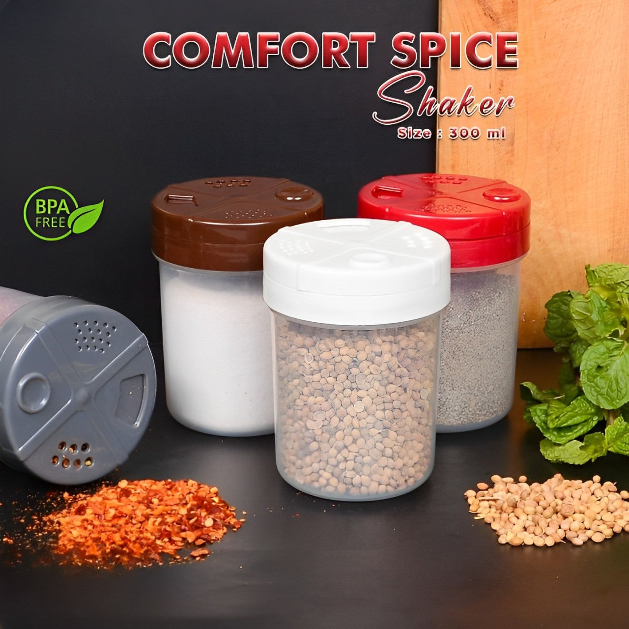 1pc Comfort Spice Shaker 300ML